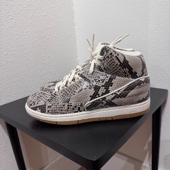 Nike Air Python Premium Limited Edition Hi Top Gum Mens Sz 9 New in Box Men\'s